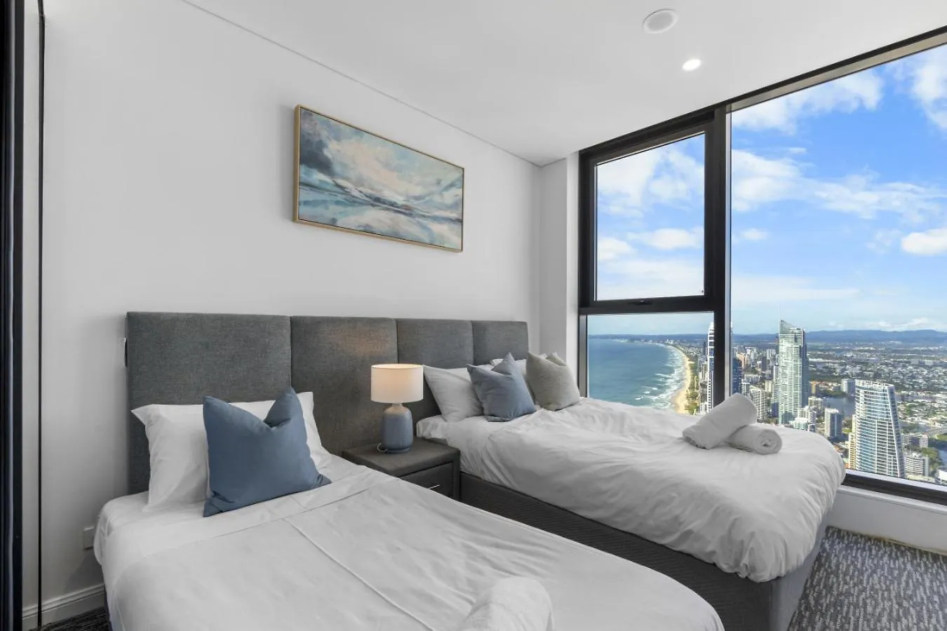 The Seawood - New Beachfront 71F Skyhome 3Br Ocean Coastal View With Parking, Pool And Gym ゴールドコースト オーストラリア